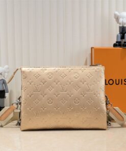 Alternative view of Louis Vuitton Coussin PM Bag In Light Gold With Jacquard Strap