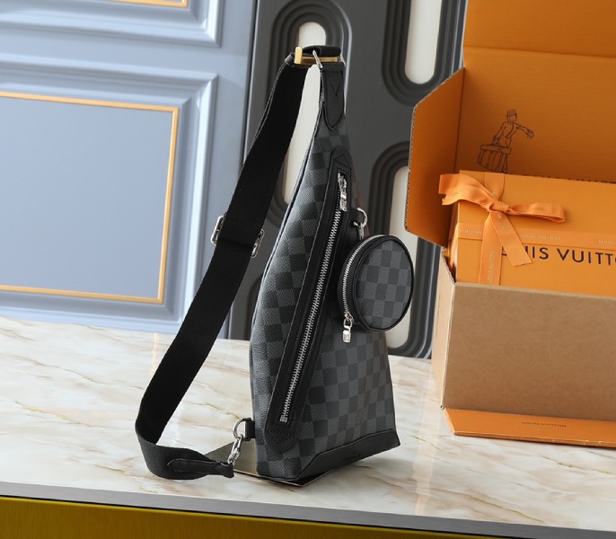 Damier Graphite Canvas Duo Slingbag - Image 2