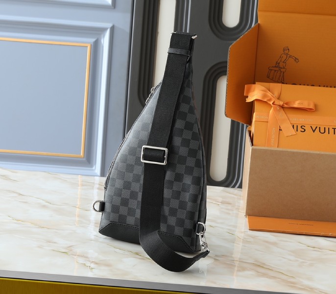 Damier Graphite Canvas Duo Slingbag - Image 3