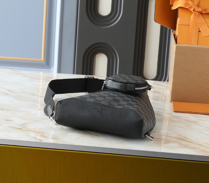 Damier Graphite Canvas Duo Slingbag - Image 4