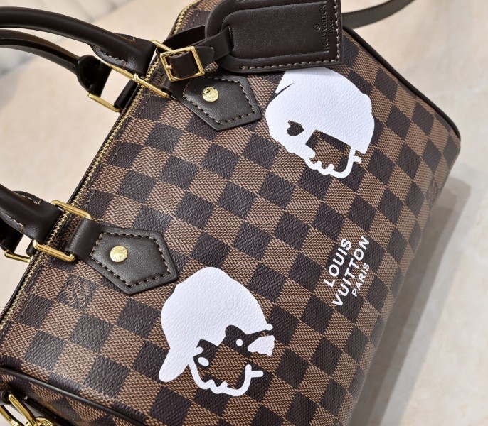 Damier Phriendship Canvas Speedy 25 Bandouliere - Image 7