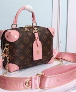 Alternative view of Louis Vuitton Monogram Canvas Petite Malle Souple Handbag In Peche
