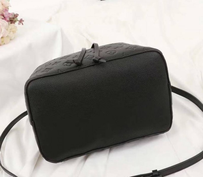 Louis Vuitton Monogram Empreinte NeoNoe MM Bag In Black - Image 5
