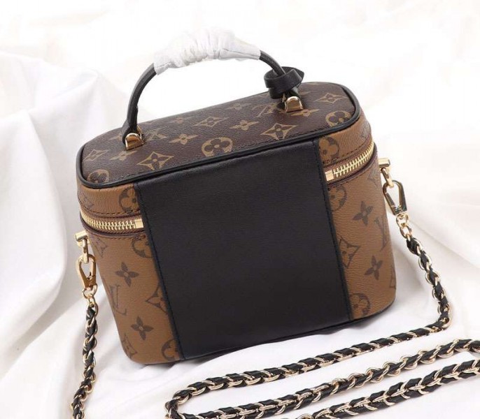 Louis Vuitton Monogram Reverse Canvas Vanity PM Bag - Image 3