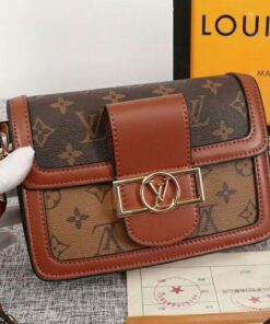 Louis Vuitton Monogram Reverse Canvas Mini Dauphine Bag