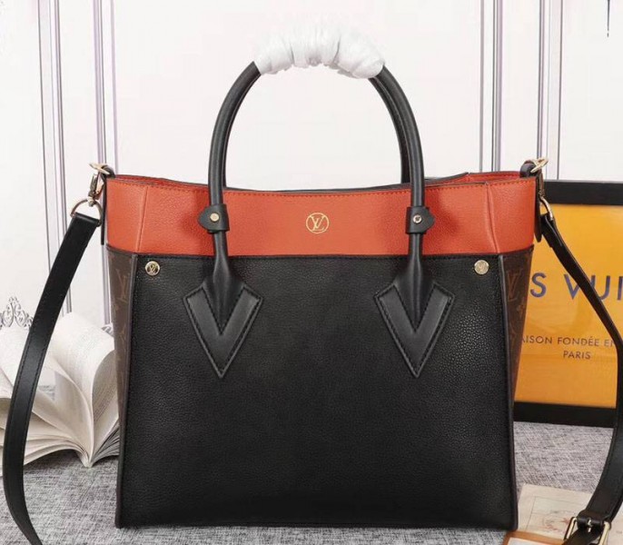 Louis Vuitton On My Side Bag In Black - Image 3