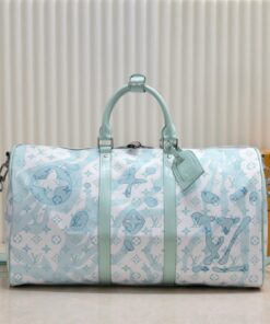 Keepall Bandouliere 50 In Crystal Blue M22570