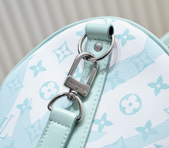 Keepall Bandouliere 50 In Crystal Blue M22570 - Image 8