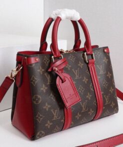 Alternative view of Louis Vuitton Monogram Canvas Soufflot BB Bag In Cerise Red