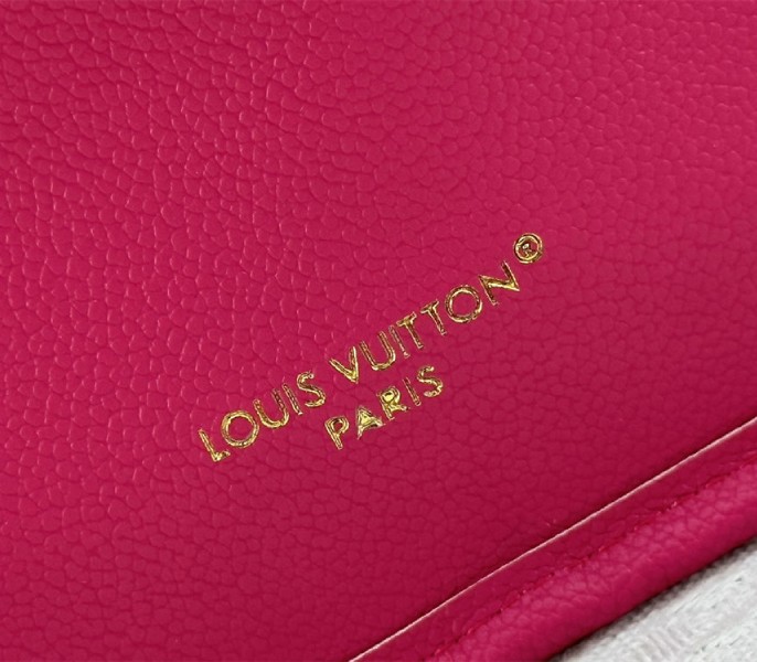 Louis Vuitton Neverfull Bandouliere Inside Out BB Tote In Monogram Canvas And Rose Pondichery Leather - Image 9