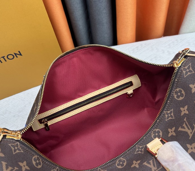 X TM Monogram Canvas Keepall Bandouliere 45 - Image 7