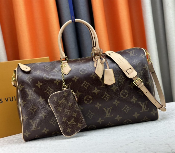 Louis Vuitton Monogram Canvas Speedy P9 Bandouliere 50 Bag