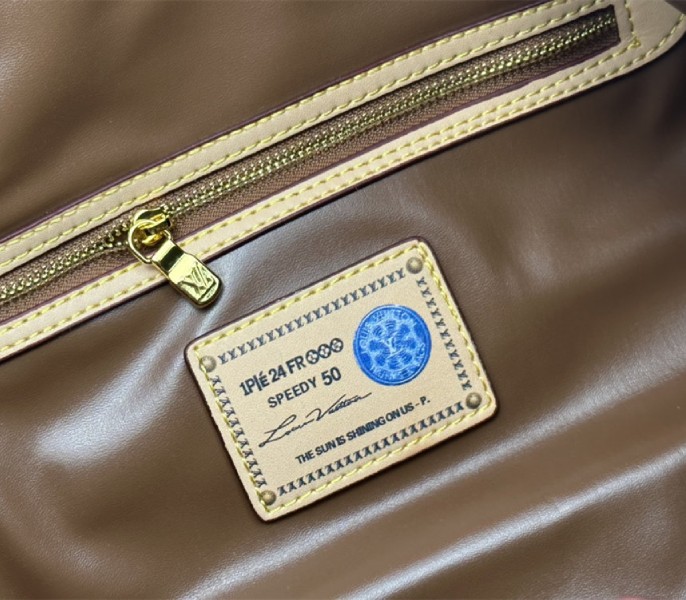 Louis Vuitton Monogram Canvas Speedy P9 Bandouliere 50 Bag - Image 9