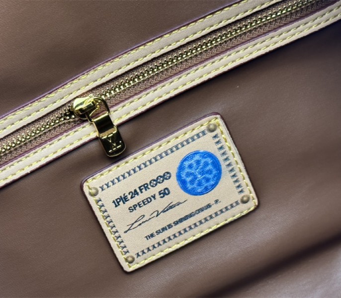 Louis Vuitton Speedy P9 Bandouliere 50 Bag In Amethyst Purple - Image 7