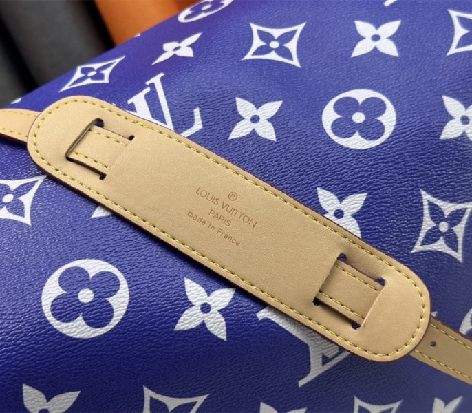 Louis Vuitton Speedy P9 Bandouliere 50 Bag In Amethyst Purple - Image 8