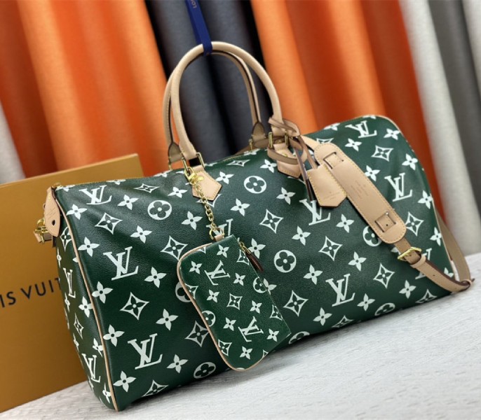 Louis Vuitton Speedy P9 Bandouliere 50 Bag In Green - Image 2