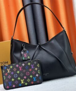 Louis Vuitton X TM CarryAll Vibe MM In Black