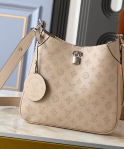 Louis Vuitton Mahina All Around MM Bag In Galet Gray M14617