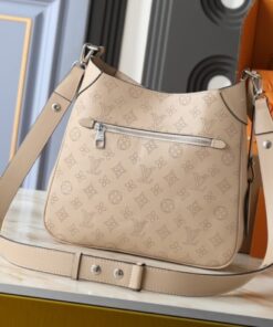 Alternative view of Louis Vuitton Mahina All Around MM Bag In Galet Gray M14617