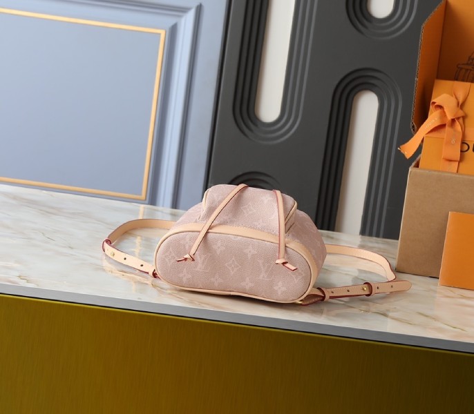 Replica Louis Vuitton Meowgram Canvas Montsouris Mini Backpack - Image 4