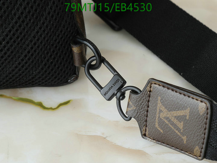 Monogram Canvas Pilot Slingbag with Black Cowhide Leather Trim - Image 9