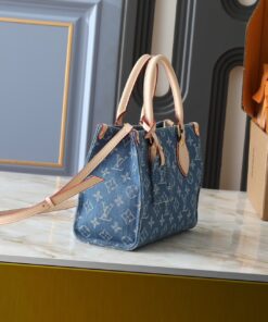 Alternative view of Monogram Denim OnTheGo PM In Blue