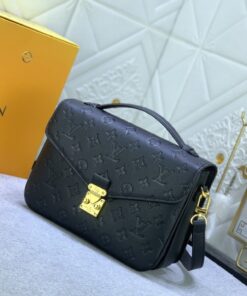 Alternative view of Monogram Empreinte Leather Metis In Black M41487