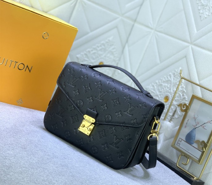 Monogram Empreinte Leather Metis In Black M41487 - Image 2