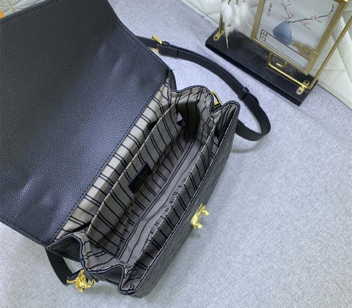 Monogram Empreinte Leather Metis In Black M41487 - Image 6