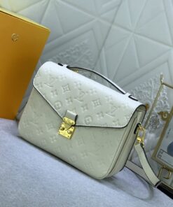 Alternative view of Monogram Empreinte Leather Metis In Cream M46552