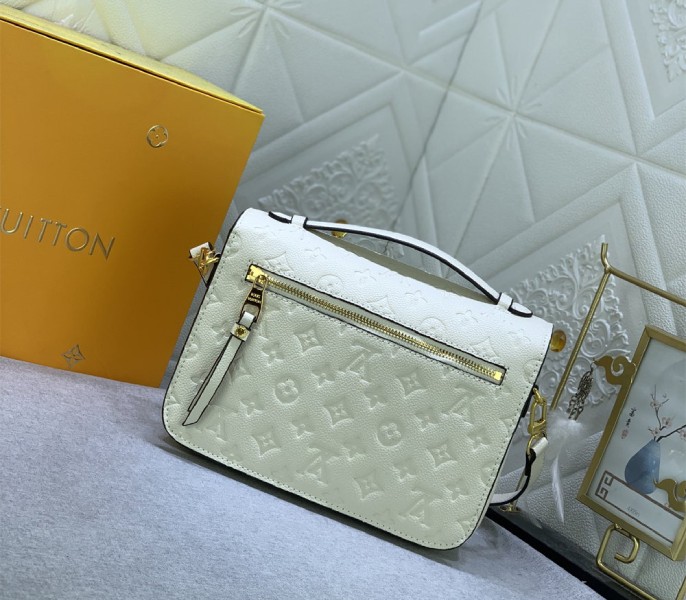 Monogram Empreinte Leather Metis In Cream M46552 - Image 3