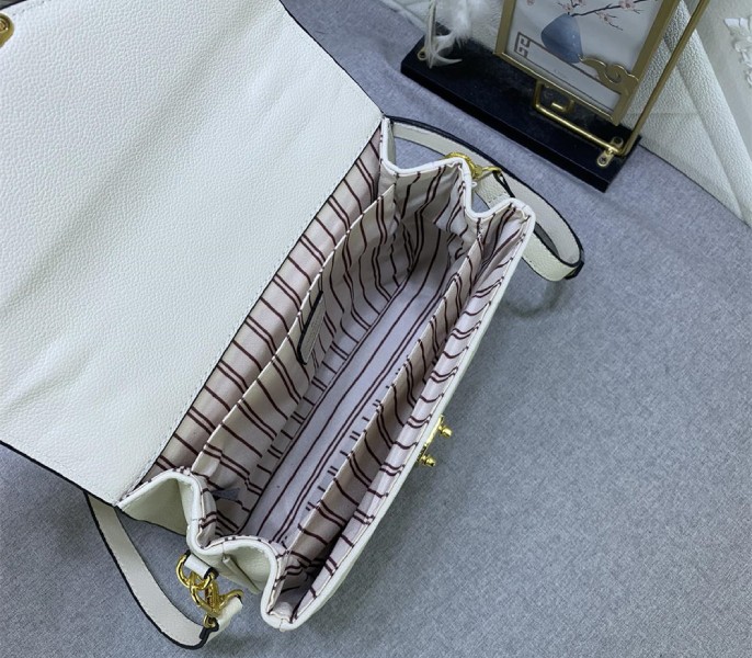 Monogram Empreinte Leather Metis In Cream M46552 - Image 6