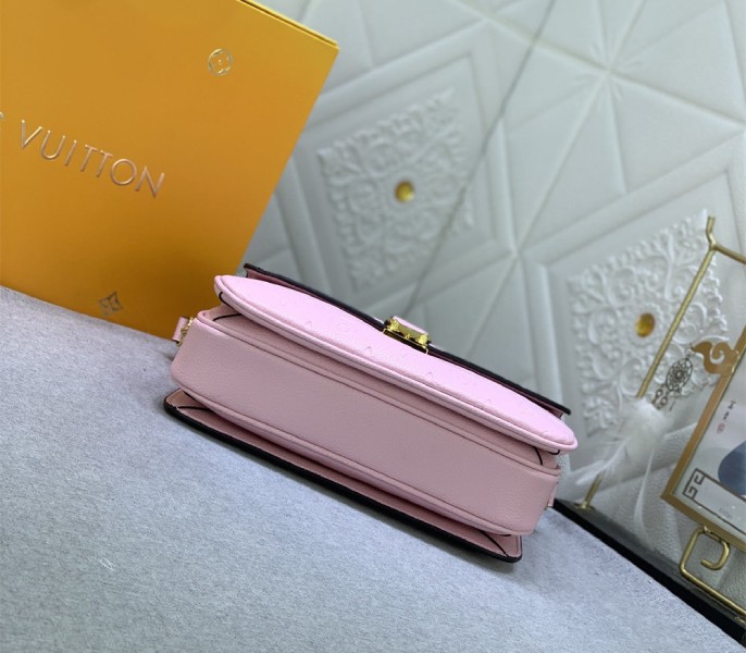 Monogram Empreinte Leather Metis In Light Hot Pink - Image 4