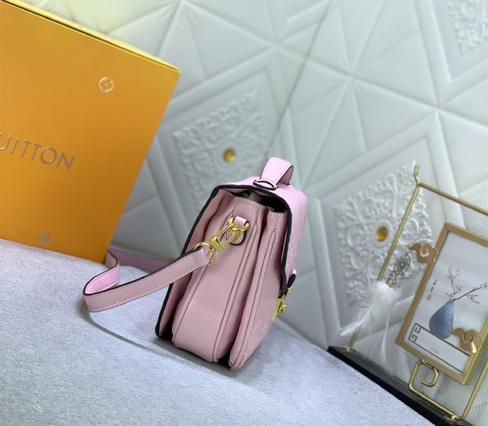 Monogram Empreinte Leather Metis In Light Hot Pink - Image 5