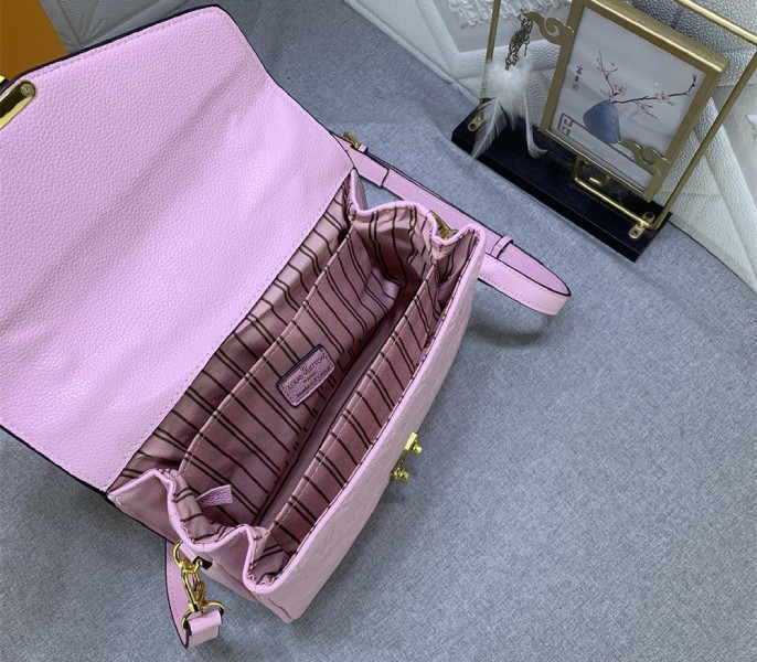 Monogram Empreinte Leather Metis In Light Hot Pink - Image 6