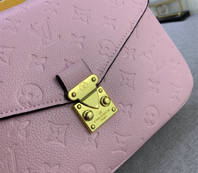 Monogram Empreinte Leather Metis In Light Hot Pink - Image 7