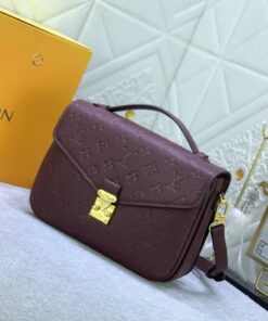 Alternative view of Monogram Empreinte Leather Metis In Wine