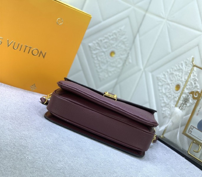 Monogram Empreinte Leather Metis In Wine - Image 4