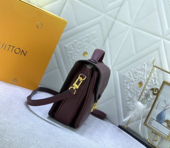 Monogram Empreinte Leather Metis In Wine - Image 5