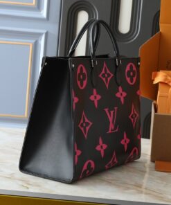 Alternative view of Monogram Empreinte OnTheGo GM Tote In Black And Magenta Pink