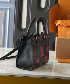 Alternative view of Monogram Empreinte OnTheGo PM Tote In Black And Magenta Pink