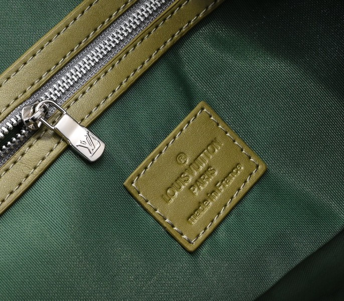 Monogram Gradient Canvas Keepall Bandouliere 55 In Khaki Green - Image 6