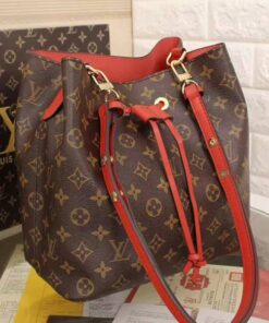 Alternative view of Louis Vuitton Monogram Canvas NeoNoe MM Bag In Coquelicot