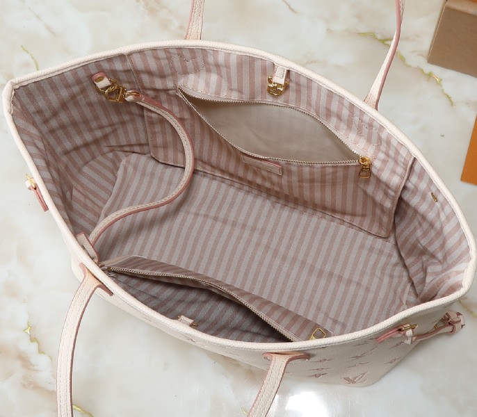 Louis Vuitton Replica Neverfull MM Eden Tote - Image 4