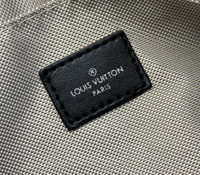 Louis Vuitton Brushed Monogram Keepall Bandouliere 25 City Bag In Black - Image 7