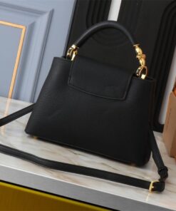 Alternative view of Louis Vuitton Capucines BB Handbag In Black
