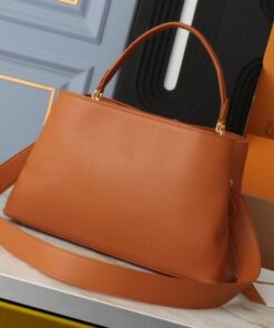 Alternative view of Louis Vuitton Capucines GM Souple Handbag In Cognac Brown