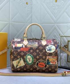 Louis Vuitton Flight Mode Monogram Canvas Speedy Bandouliere 30 Handbag