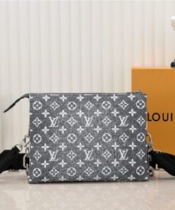 Alternative view of Louis Vuitton Jacquard Denim Coussin PM Bag In Black