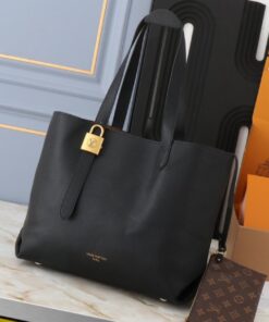 Louis Vuitton Low Key Cabas MM Bag In Black